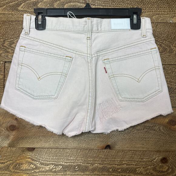 RE/DONE x Levi's Collaboration The Short in Pink Size 25 NWT - Picture 3 of 12